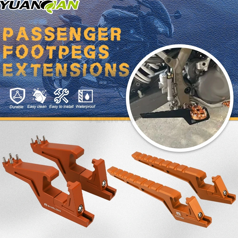 

Удлинители передних подножек для пассажира для мотоциклов Honda CR80R, CR85R, CR125R, CR250R, CR500R, CRF110R, CRF150R, CRF250R, CRF450R (все года выпуска)