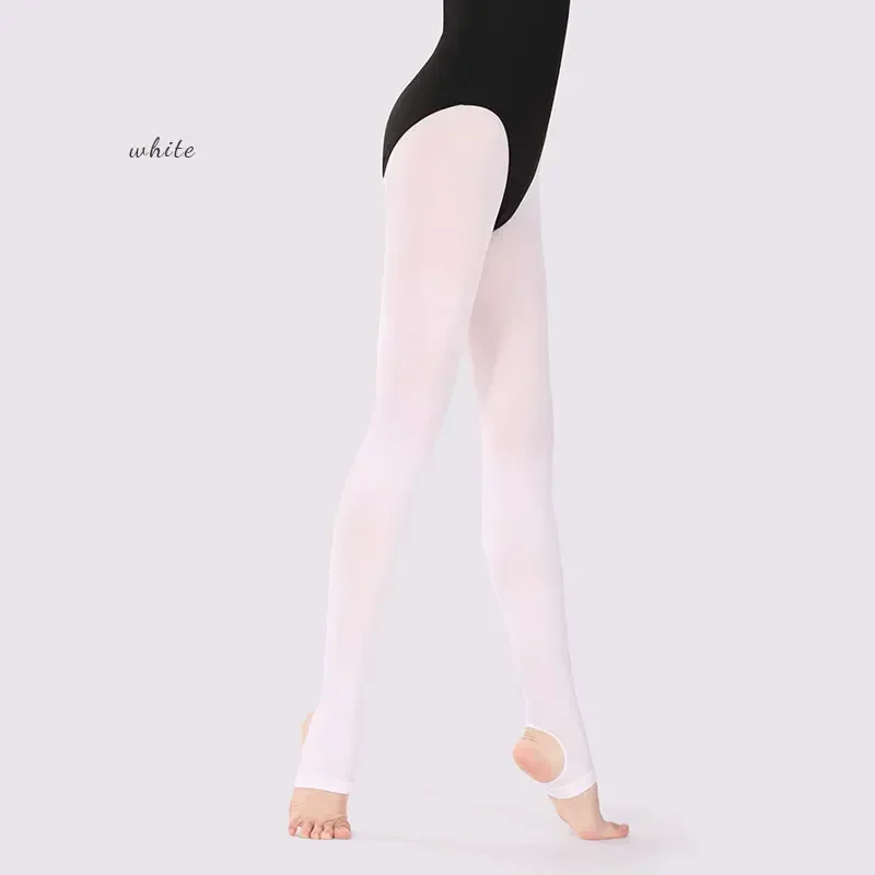 Professional Ballet Tights Dance Foot Stirrup Tights Ballet Stockings for Women Girl Skate Dance Gymnastic Tights Pantyhose 60D