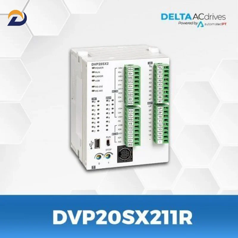 Del  ta DVP20SX211R DVP-SX Series PLC Module