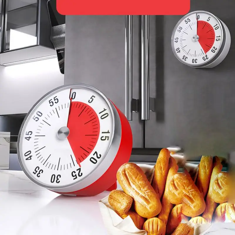 

Kitchen Magnet Timers Mechanical Cooking Timer Reminder Countdown Alarm Reminder 60 Minutes Countdown Cooking Working tools