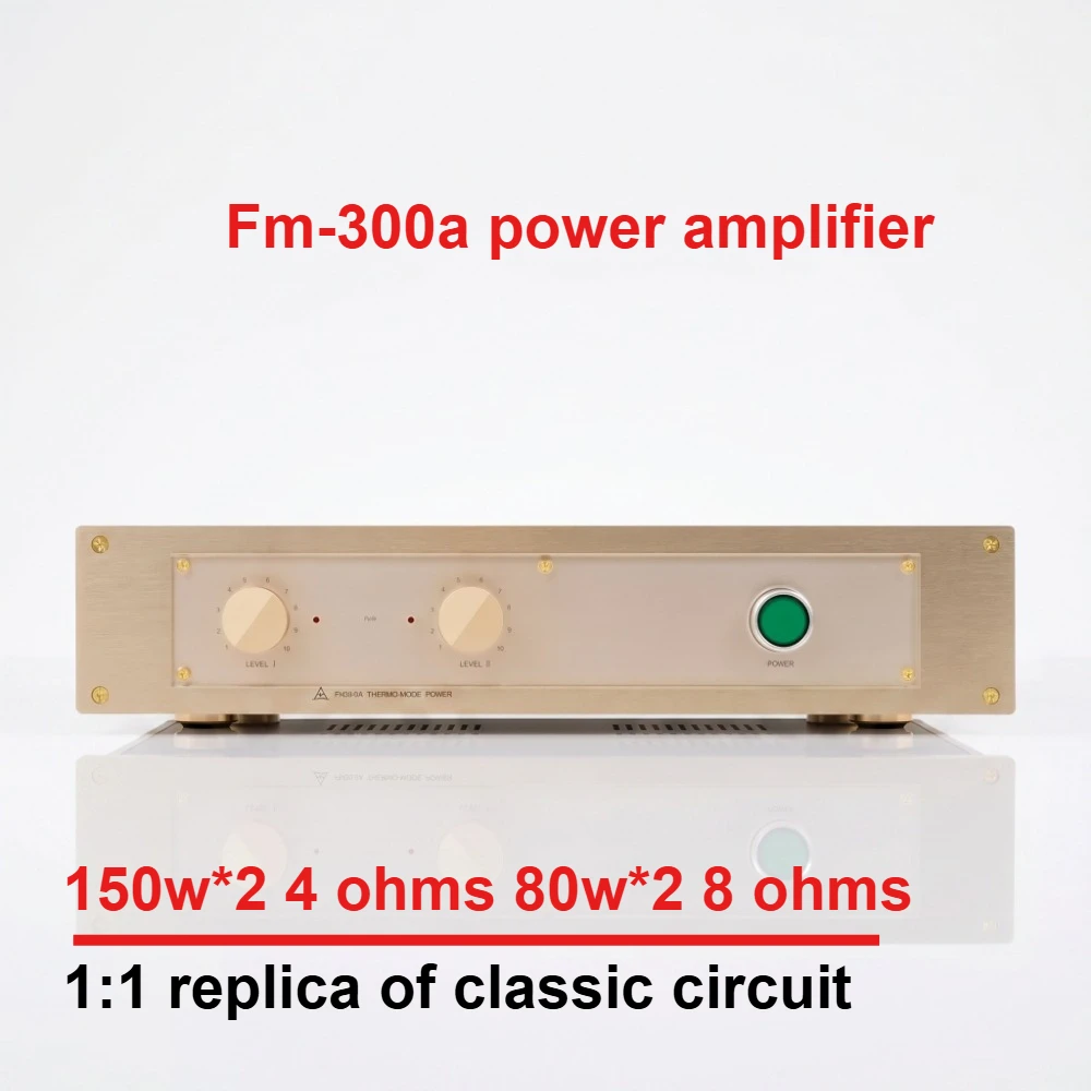 CHUBAN 1:1 Replika FM-300A Klasse-AB-Leistungsverstärker (150W x 2) – Übertrifft Standard DartZeel-Modelle