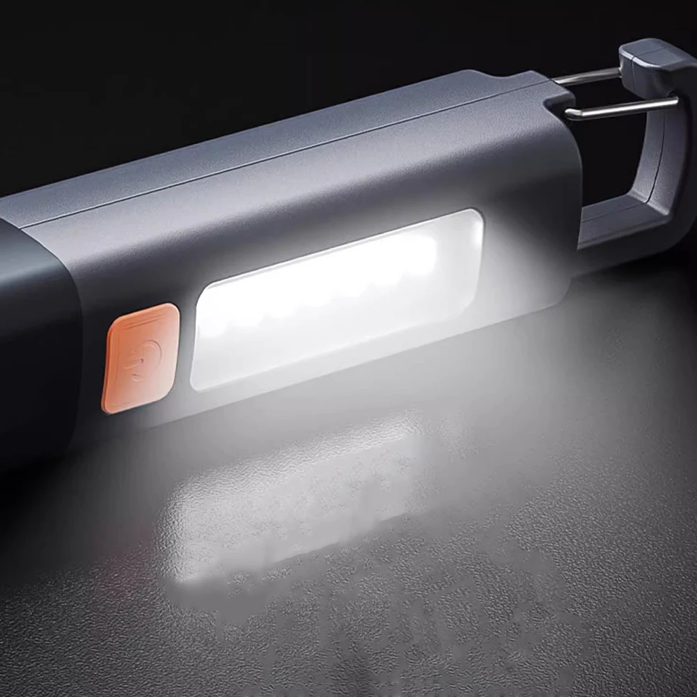 

Супер яркий фонарик с крючком Ультра яркий светодиодный фонарик с зарядкой через USB Масштабируемый аварийный фонарь 300LM 3 передачи для отключения электроэнергии