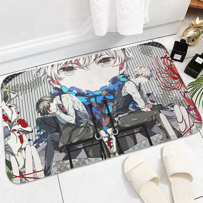 Living Room Floor Carpet Tokyo H-Ghoul Kitchen Bedroom Rug Non-slip Doormat Entrance Door Bathroom Foot Mat Slip-resistant