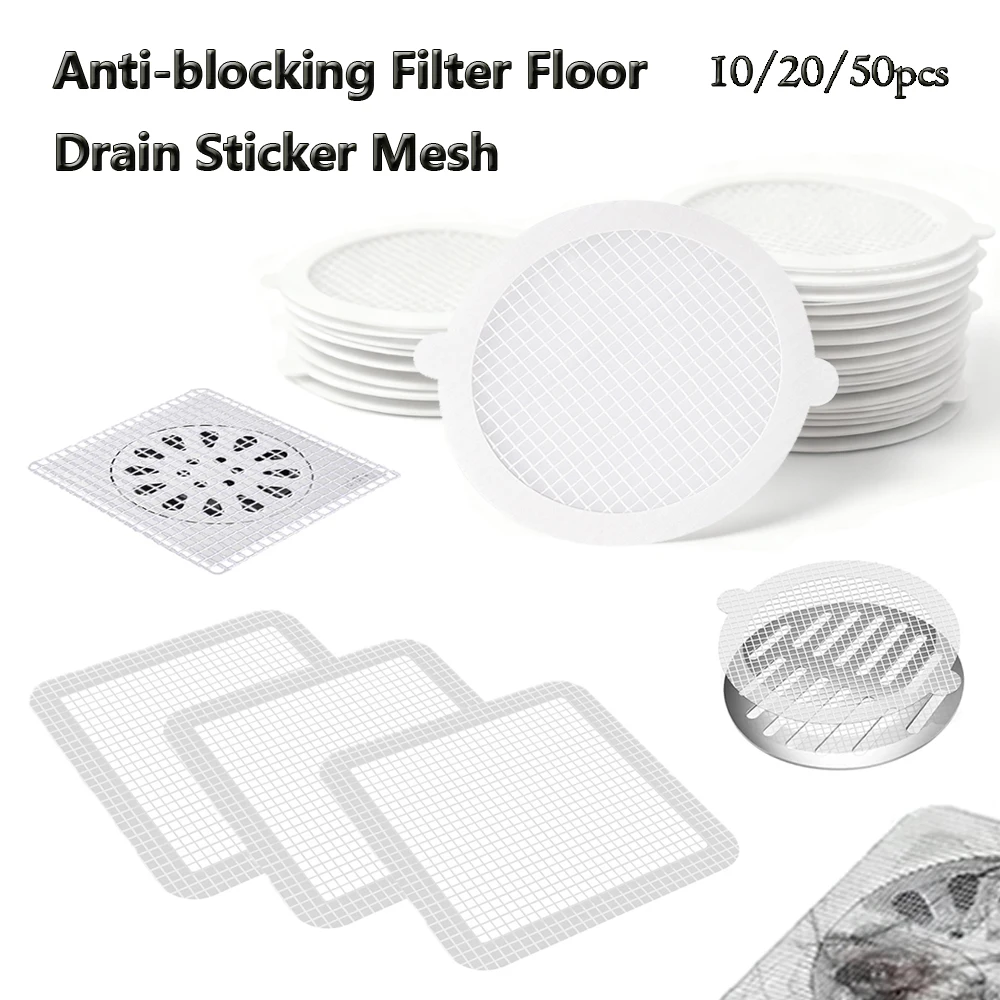 10-50 قطعة المتاح دش استنزاف الشعر الماسك شبكة أغطية للصرف الطابق مصفاة حوض تصفية الشعر سدادة للحمام المطبخ #1