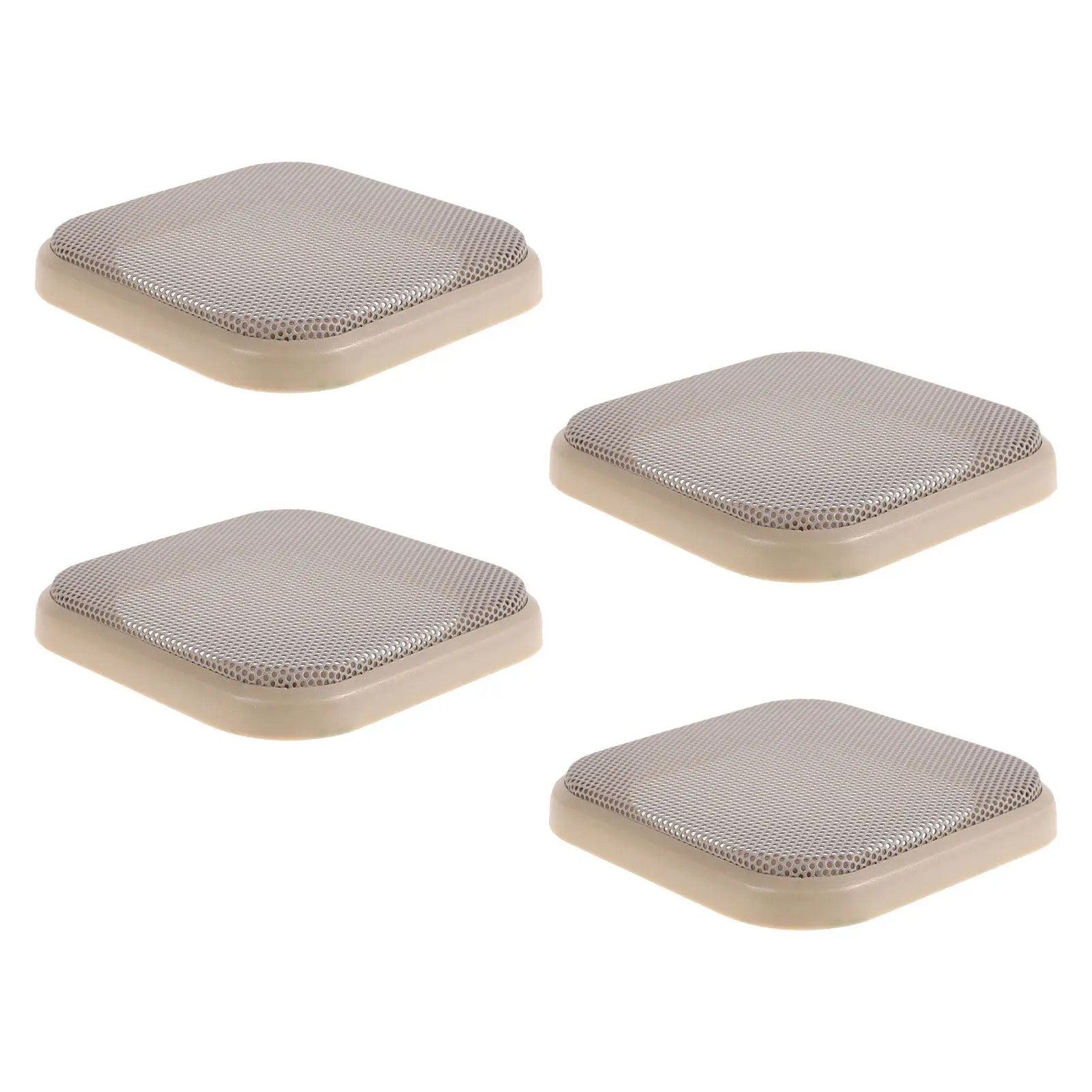4Pcs Square Speaker Grill Covers Car Speaker Mesh Protective Dustproof Net Cover Car Audio Subwoofer Grille Guard