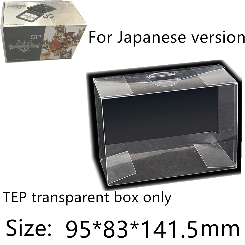 Collection Display Box For Gbasp/Nintendo GAME BOY ADVANCE SP Game Storage Transparent Boxes TEP Shell Clear Collect Case