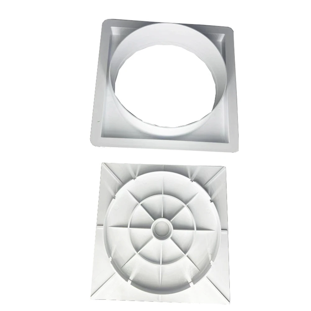 

Pool Equipment Parts Top Cap Extension Collar For Hayward Medium Skimmer SP1091LX White Color 1 Set 25*21.5cm ABS