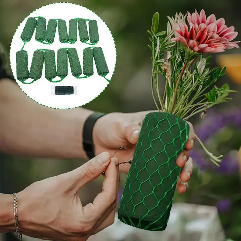 Floral Foam Blocks Flower Sponge Foam Garland Floral Absorption Blocks Indoor Outdoor Plant Green Sponge Blocks for Wedding