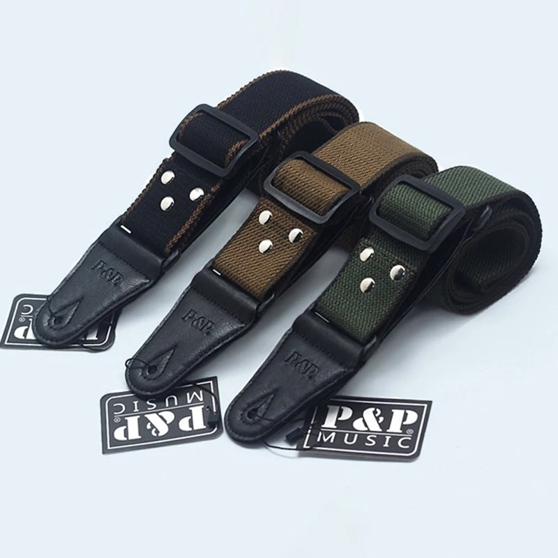 Guitar Strap Adjustable Widening Thickening Denim Cotton Guitar Belts For Electric Guitar Bass Ukulele Guitar Accessories