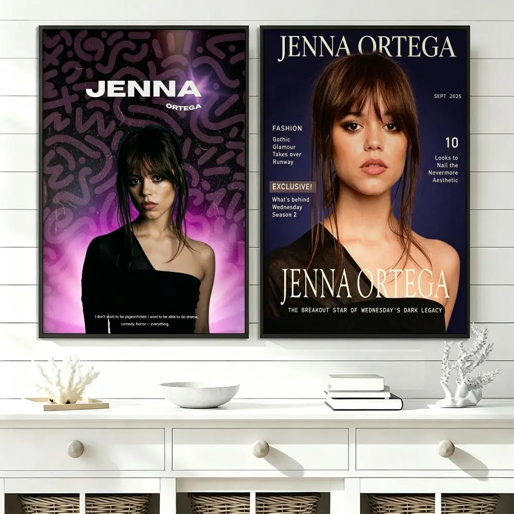 actress Jenna Ortega Poster Poster HD Trendy SelfAdhesive Wall Art Print For Living Room Bedroom Dorm Office Home Gift
