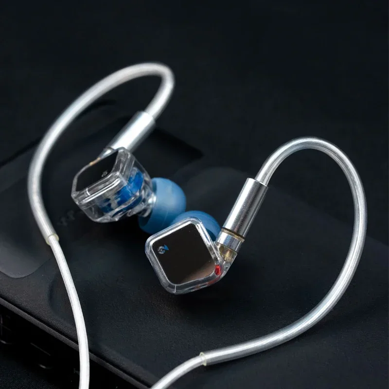 SonicMemory SM1 Lite 1DD 10mm Dynamic Driver in-Ear Earphone Wired Headset HiFi Music Earbuds 0.78mm 2pin 3.5mm Plug hidizs