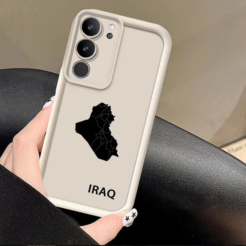 Republic Of Iraq For Samsung Galaxy S24 S23 S22 S21 S20 FE Ultra Plus S10 Lite 5G  Eye Ladder Phone Case