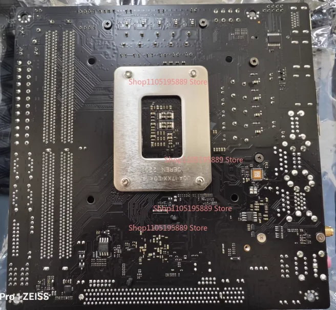 For Mingxuan MS-Challenger H610 ITX Computer Main Board, LGA1700 Interface, Support 12/13/14 Generation Core, DDR4 Memory