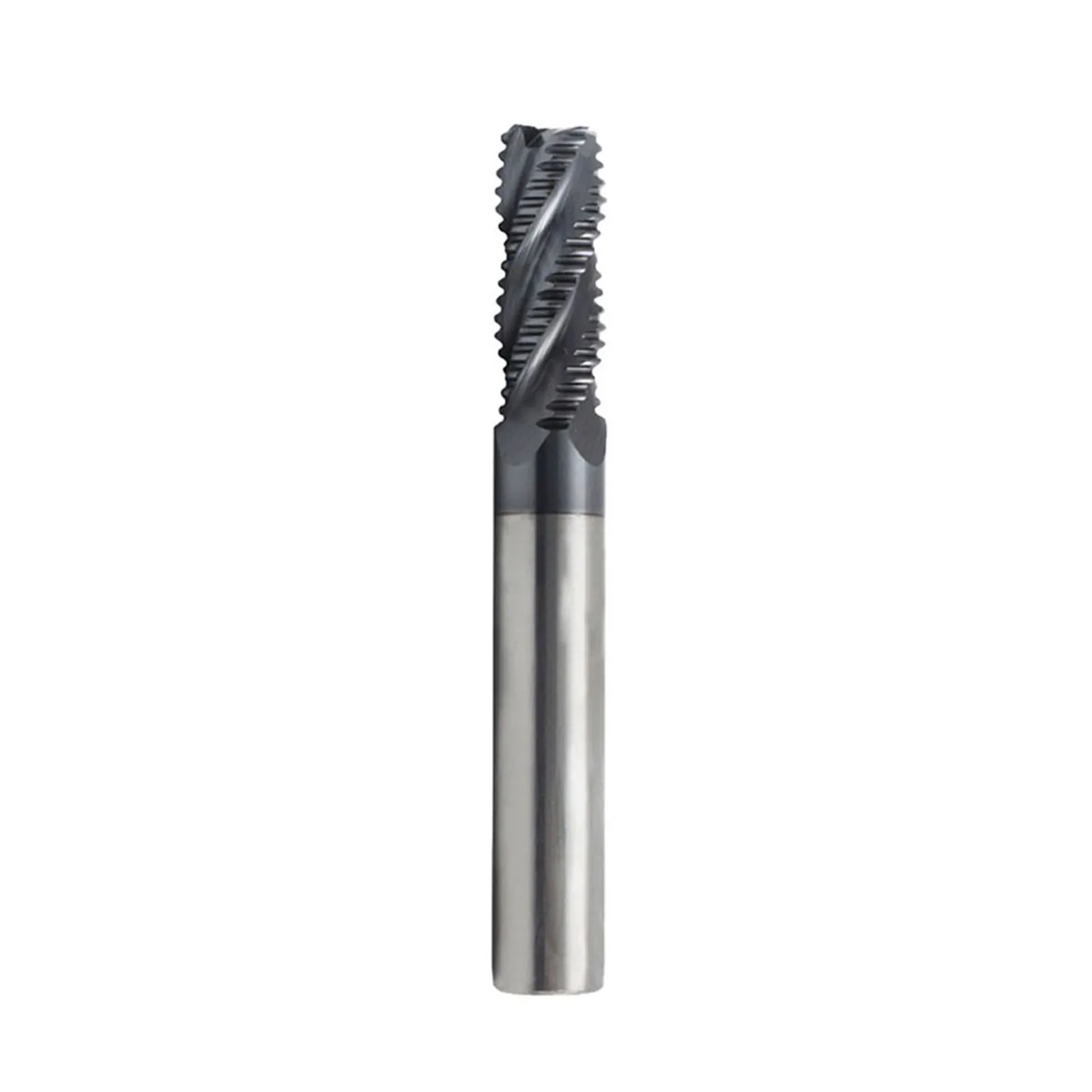 Solid Carbide Milling Cutter with for altin Coating 4 Teeth Design Optimal for High Performance Cutting in Hard Materials