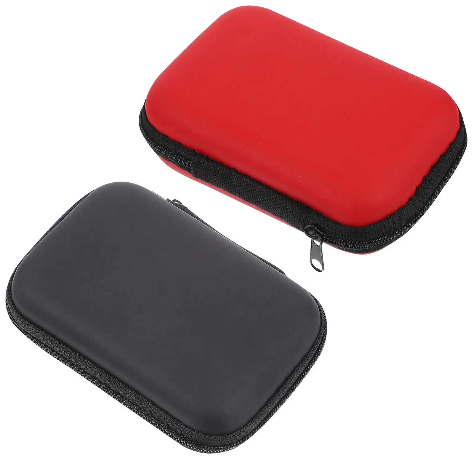 4 шт. органайзер для хранения медиаторов, прочный держатель на молнии Eva, большой вместительный дорожный чехол для аксессуаров для акустической электрогитары