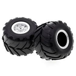 4PCS Remote Control Crawler Rubber Car Tires Replacement for Axial SCX24 FMS FCX24 AX241/24 Remote Control Truck Car Wheels