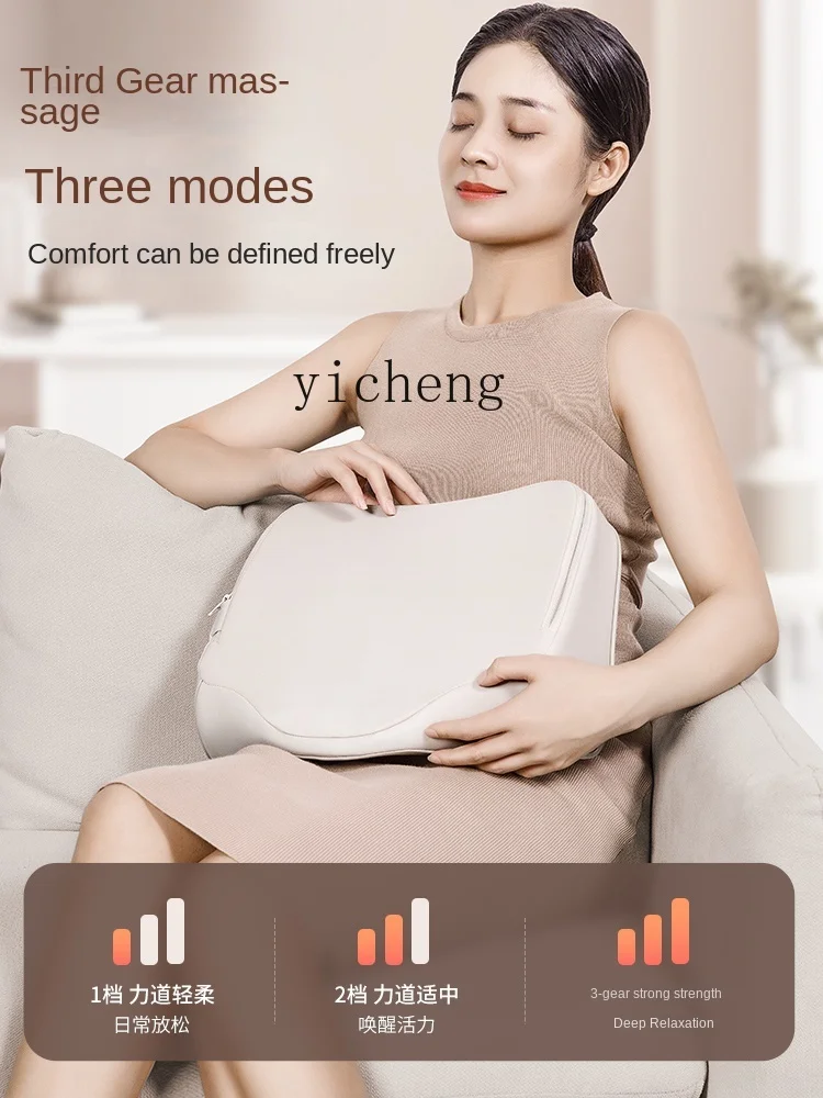 c3 Neck Massager Back Multifunctional Lumbar Cushion Shoulder Neck Kneading Pillow Massage Instrument
