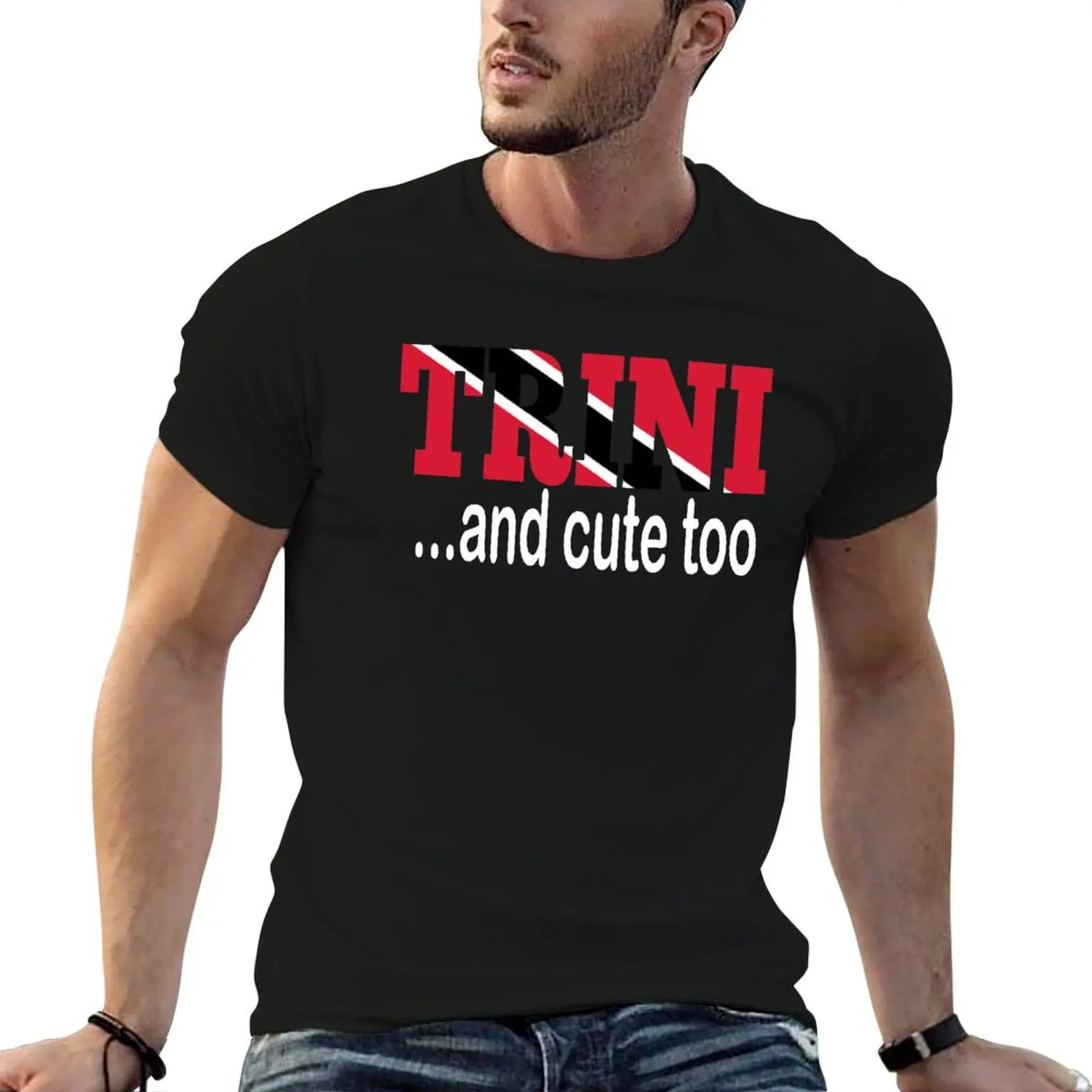 Camiseta de Trinidad y Tobago para amantes de Trini, camiseta para hombre, camiseta de algodón 100% g, camisetas para hombre