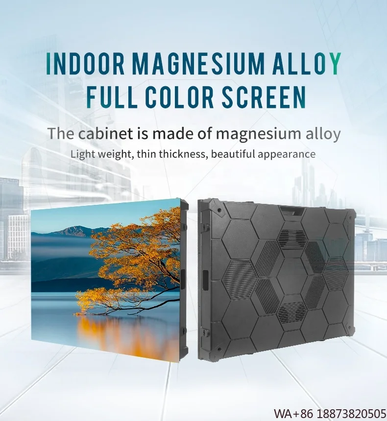 LED Display P2.5 Pantalla Interior 640*480mm Screen Indoor for Indoor Advertising Showroom Customized Size