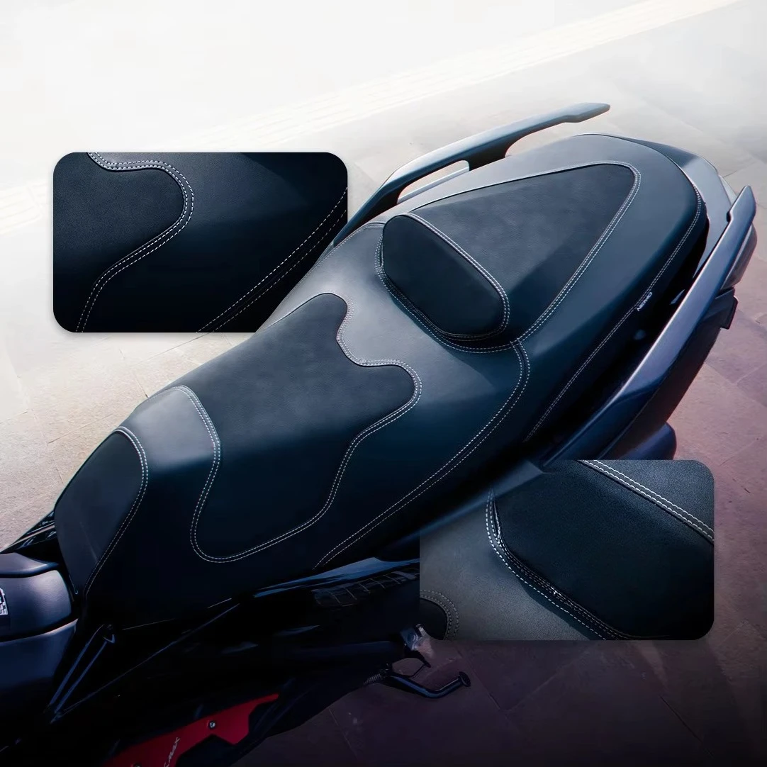 Xmax Connected 2023 2024 NEMO Soft Seats Cushion Motorcycle Big Chair with Stitching for Yamaha Xmax Accessories Wholesale