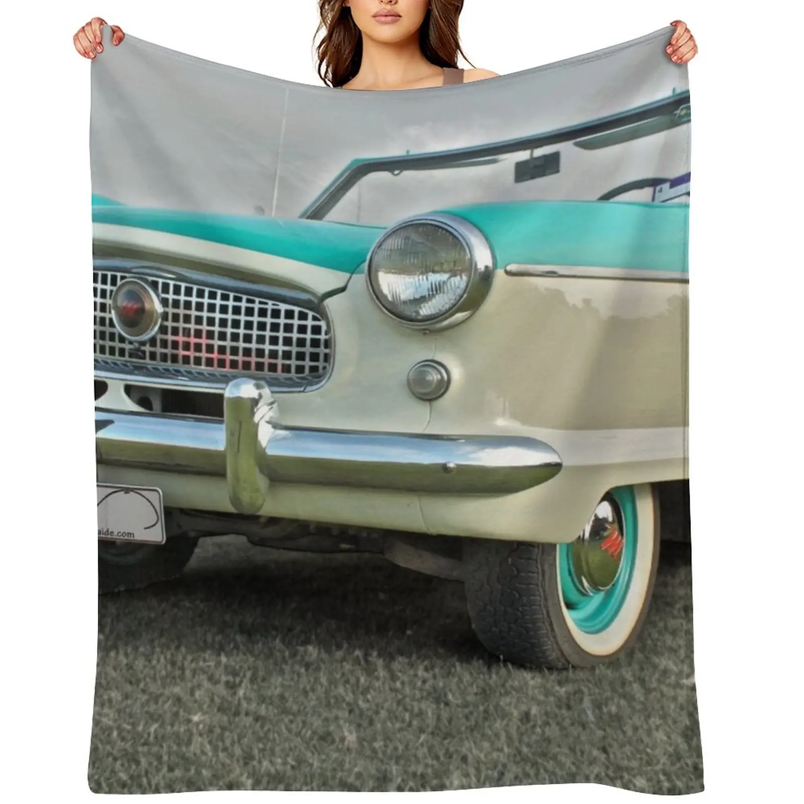 

1957 Nash Metropolitan Throw Blanket Beautifuls Quilt Blankets For Bed blankets and throws Blankets