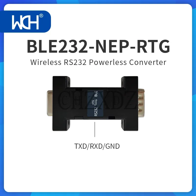 2/5 Pz/lotto BLE232-NEP Wireless RS232 Porta COM Convertitore Power-Free Seriale CH9140 3 Pin 9 Pin DB9 Cavo WCH