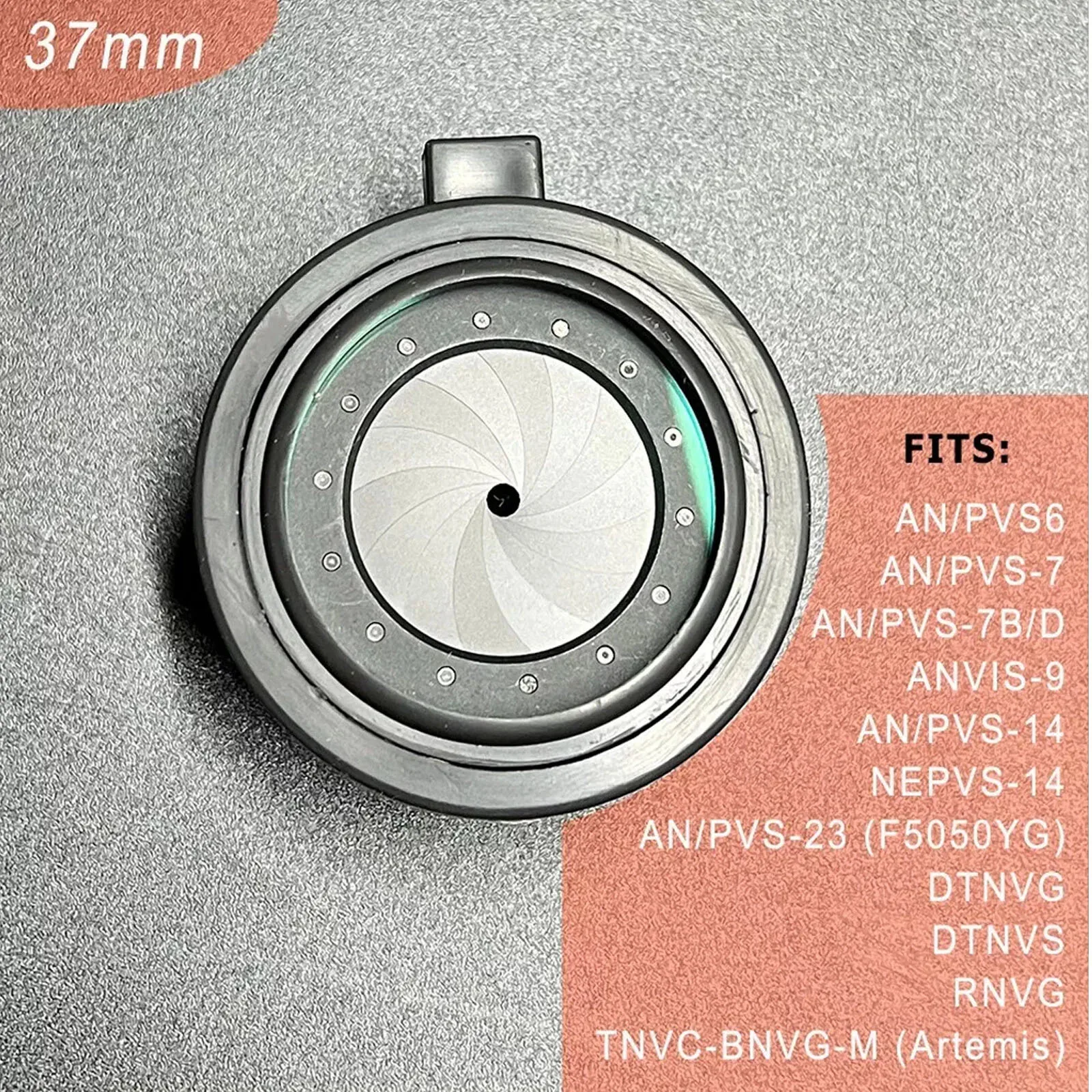 

NVG Scope Cap With Adjustable Iris Aperture For PVS-7 PVS-14 PVS-31 PVS-18 Night Vision Goggles Protector Cap Optics Accessories