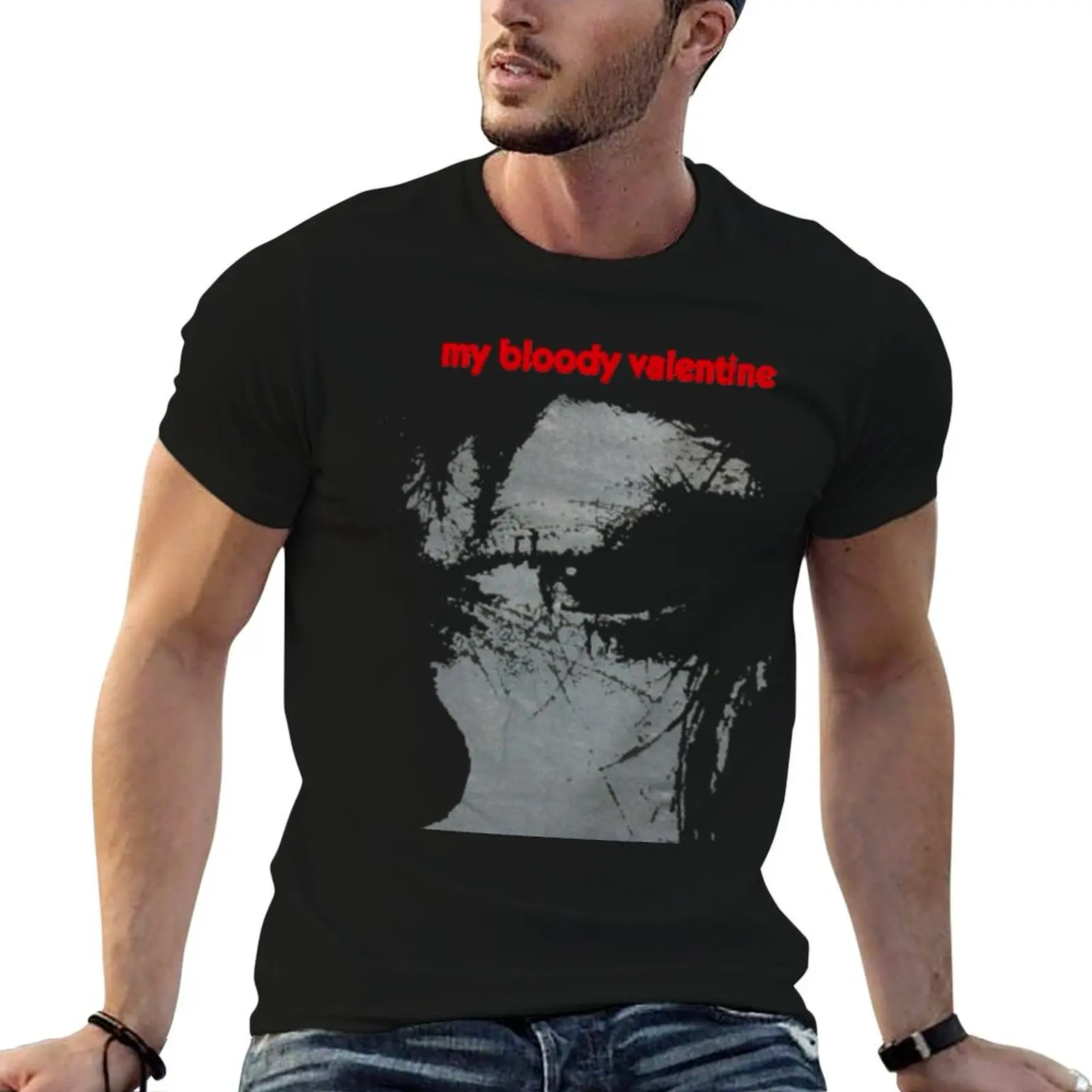 

- shirt de man Nourris-moi Valentine shirts for printed T-Shirt Bloody ton Vintage t My t man graphic Réplique - baiser