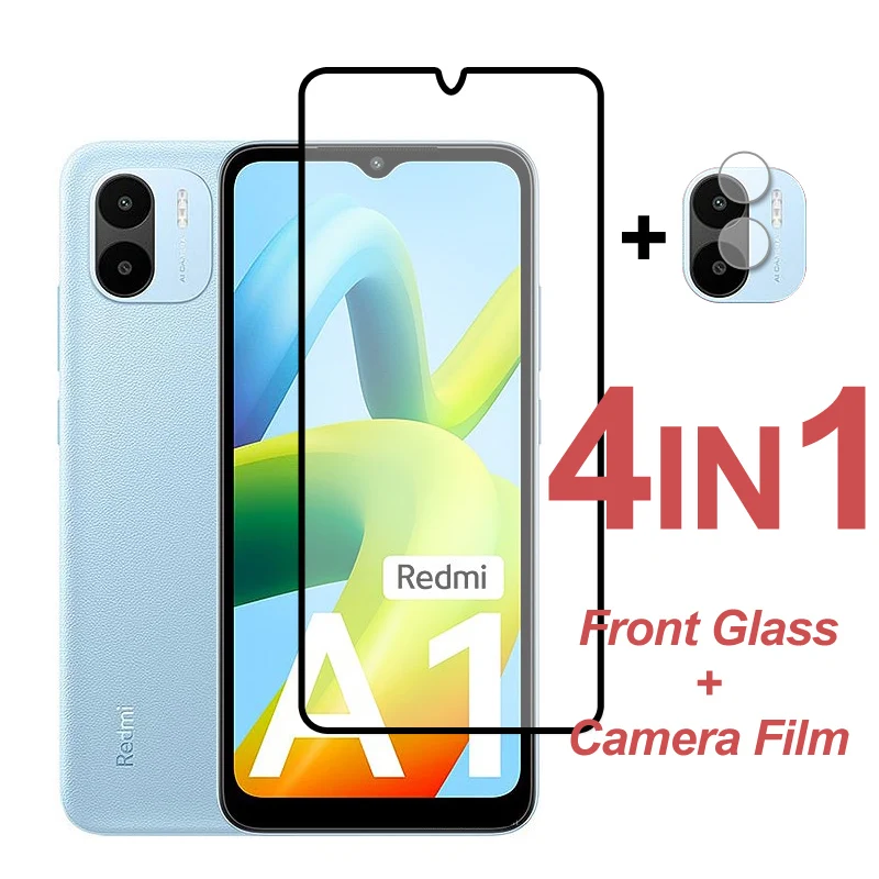 Glass For Xiaomi Redmi A1 Full Cover Tempered Glass Redmi A1 Plus A+ K60 Pro K60E K50 Gaming Camera Lens Film Screen Protector