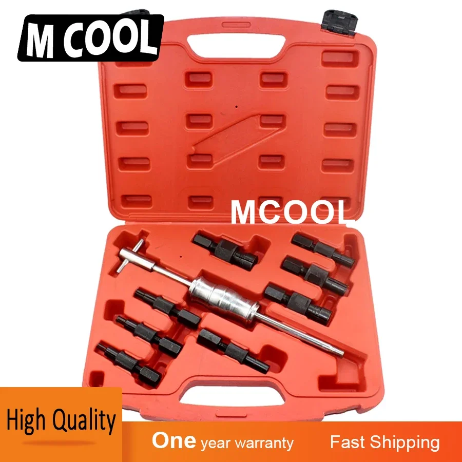 MCOOL 9pc Blind Hole Slide Hammer Pilot Bearing Puller Internal Extractor Removal Kit