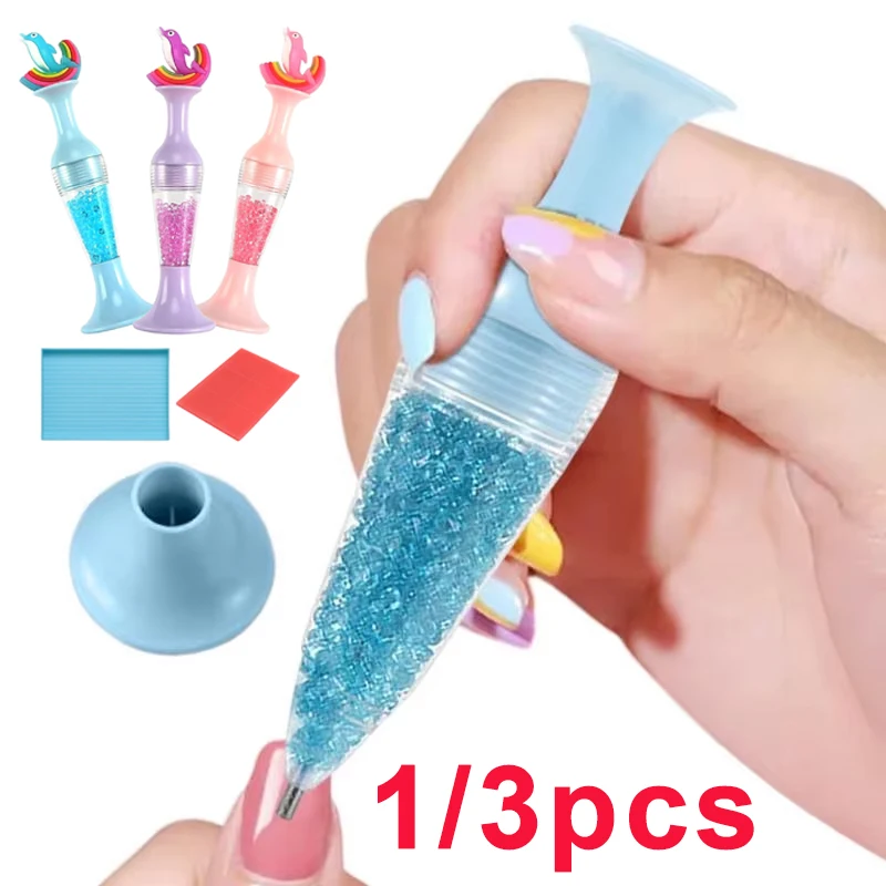 اناء للزهور 5D الماس P تلوين نقطة الحفر القلم D الماس أدوات الرسم على الحائط نقطة الحفر القلم DIY بها بنفسك الماس أقلام الحرف التطريز الخياطة