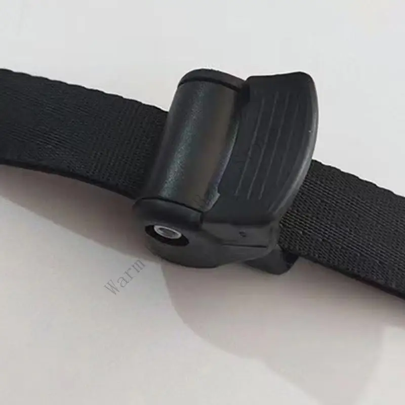 1pc Baby Stroller Seat Position Adjustment Strap Pushchair Nylon Backrest Support Tension Strap with Spring Loaded Lock Buckle