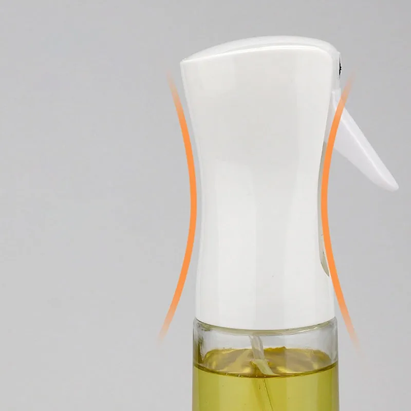 200ml Glass Bottle Oil Sprayer for Cooking, Salads, BBQs, Baking, Frying and Air Fryer, Continuous Spray with Portion Control