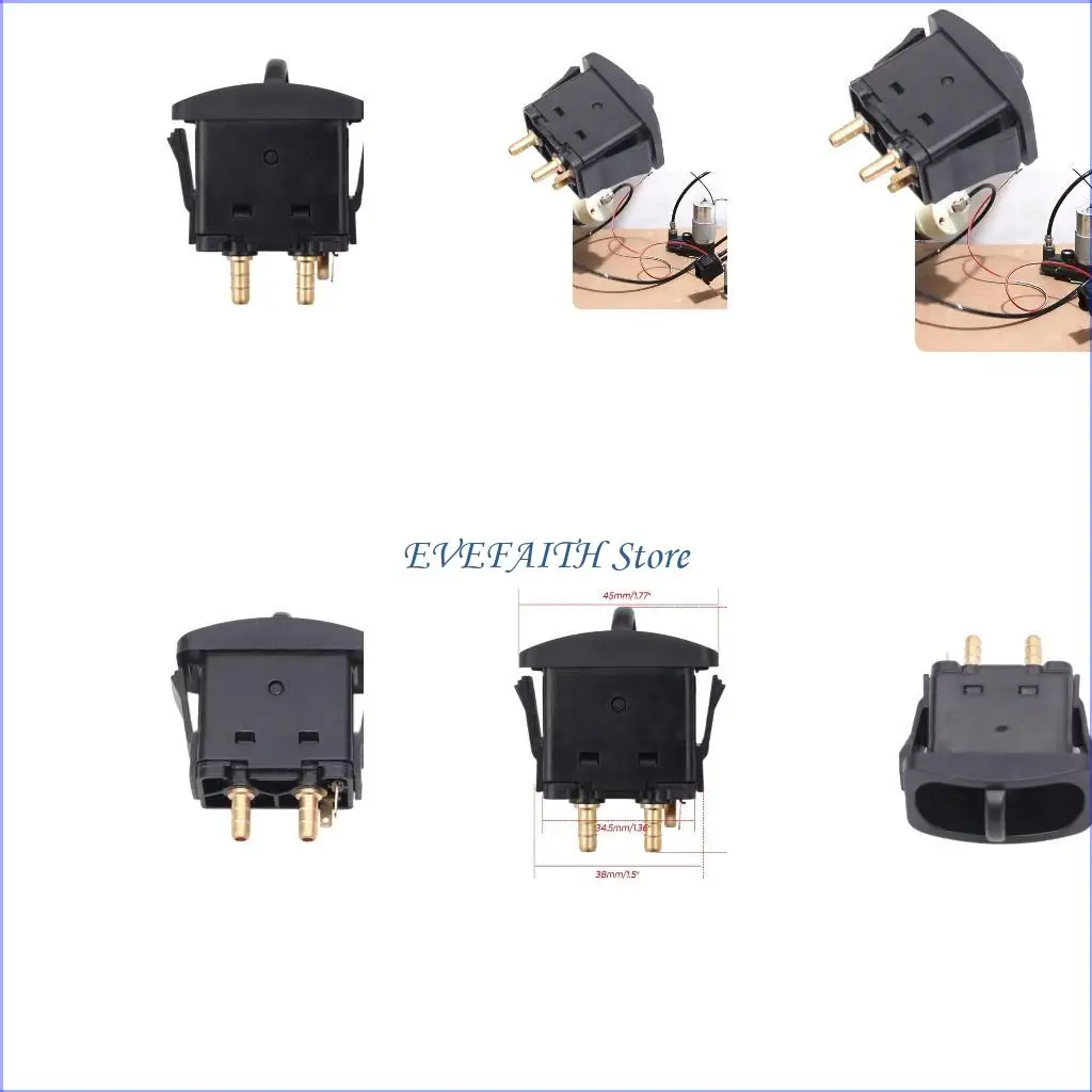 

124B Universal Air Manual Paddle-Valve Control Switch with Pneumatic Adjust