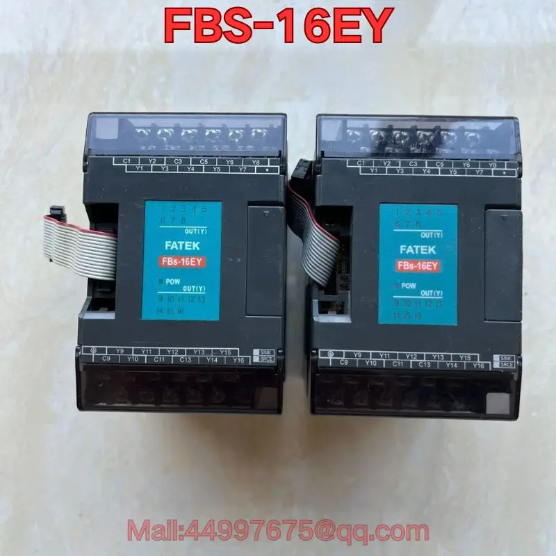 

Функциональный тест б/у модуля ПЛК FBS-16EY нормально.