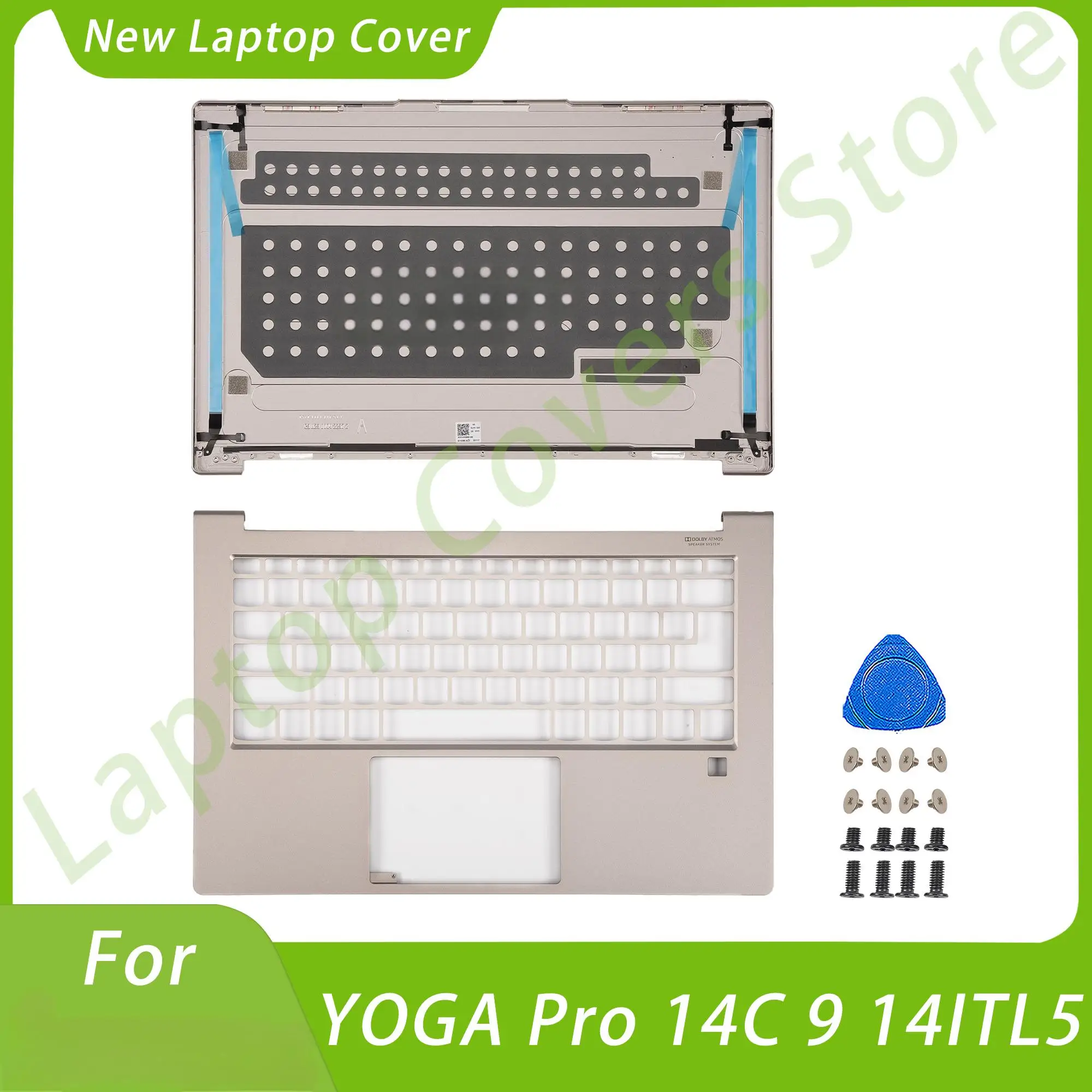 

New Laptop Covers For YOGA 9-14ITL5 Pro 14C LCD Back Cover Upper Bottom Case Rear Top Lid Replacement GYGB1 AM1T5000100