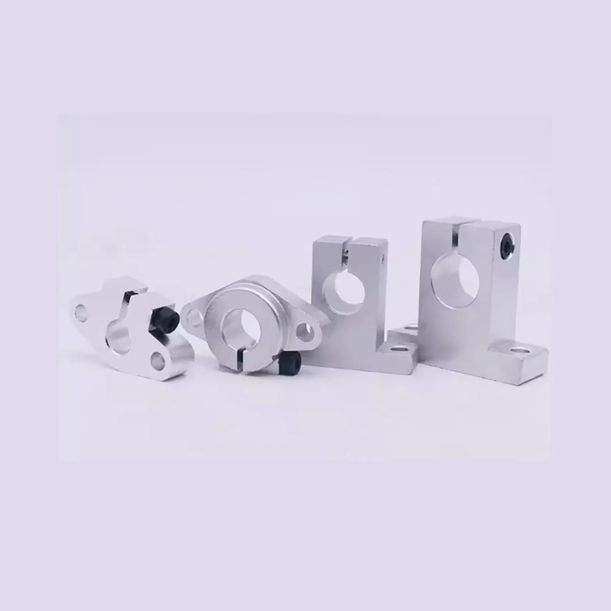 Optical Axis Support Seat Vertical/Horizontal Fixed Frame Linear Guide Axis M8/10/12/16/20/25/30-50