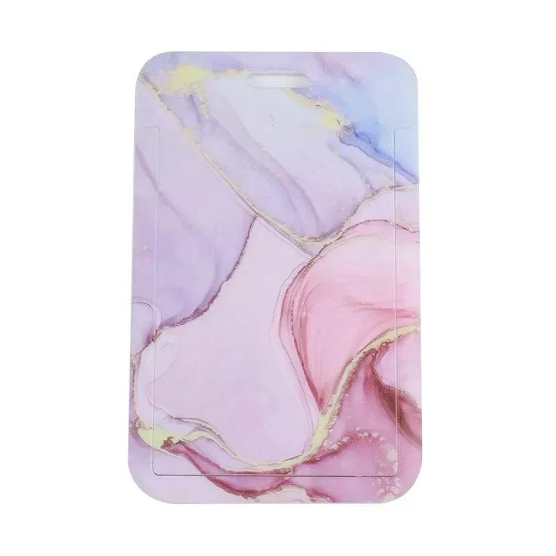 Funda para tarjeta de acceso de pase de autobús para estudiantes, soporte para insignia, portadores de identificación bancaria, accesorios de viaje, tarjetero de trabajo de moda, etiqueta de nombre de identificación