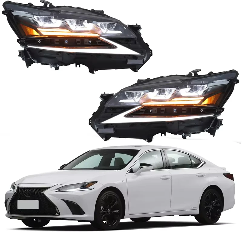 2016 3 Lens Full LED Headlamp Headlight Head Light Lamp Assembly for  GS GS300 GS350 2013-2015 Plug and Play