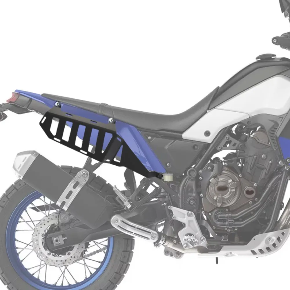 

Для Yamaha Tenere 700 T7 T700 2019 2020 2021 2022 2023 2024 новая мотоциклетная боковая багажная стойка поддержка седла Сумка-переноска комплект