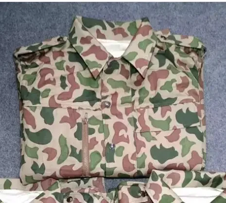 Chinese Army 90s Military Camouflage Clothing Winter Vintage Include Jacket and Pant