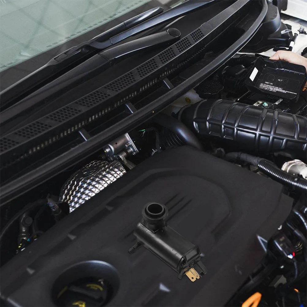 

2Pcs Universal Car Wiper Washer Pump Versatile Application Durable Reliable Windshield Fluid Motor Easy Installation High