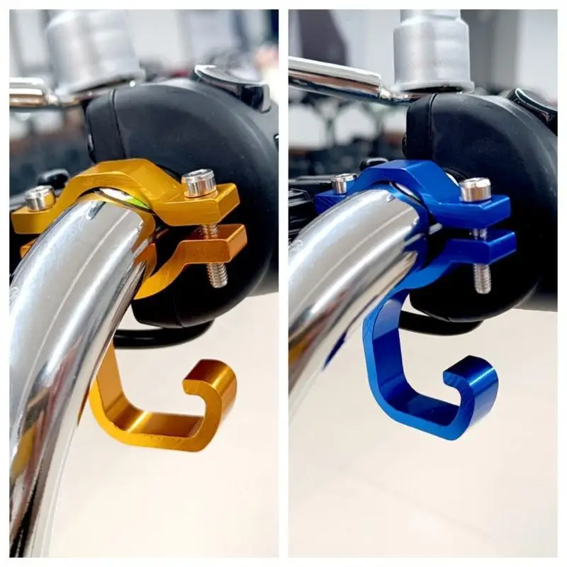 1Pcs Replaceable Bikes Hanging Bag Hook Multi-function Aluminum Motorcycle Hanger Hook Helmet Hooks For Motorcycle Bikes