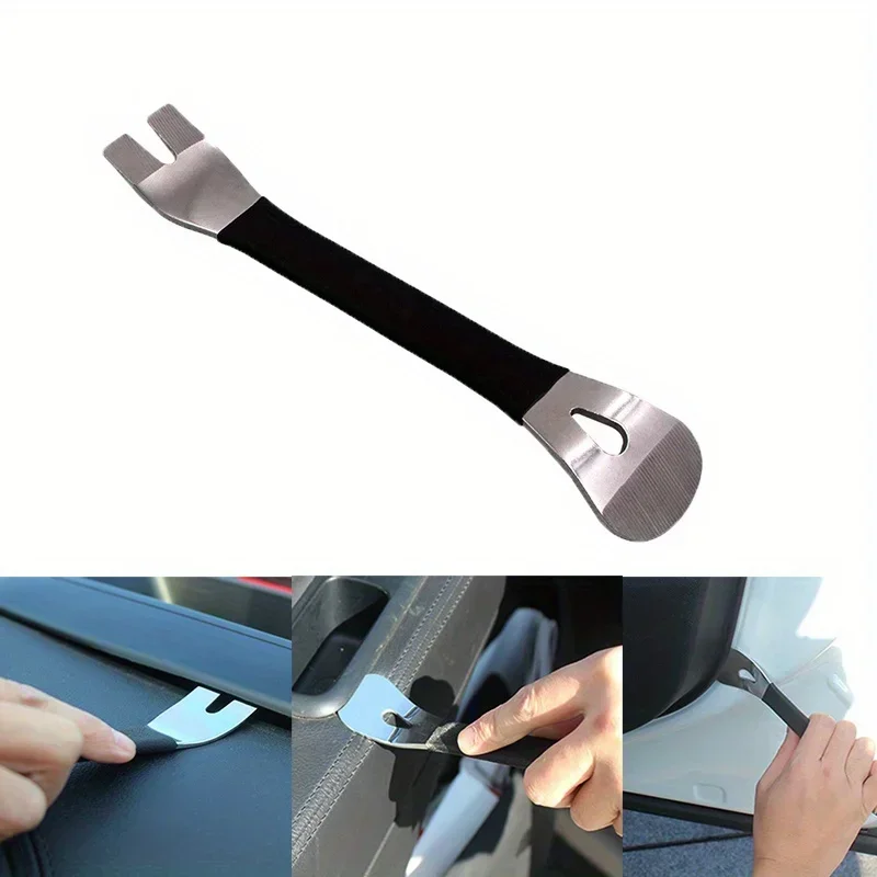 

Crowbar PryClip Tool Rocker Disassembly Car Audio Stainless Steel Bar Door Panel Disassembly Pry Panel Interior