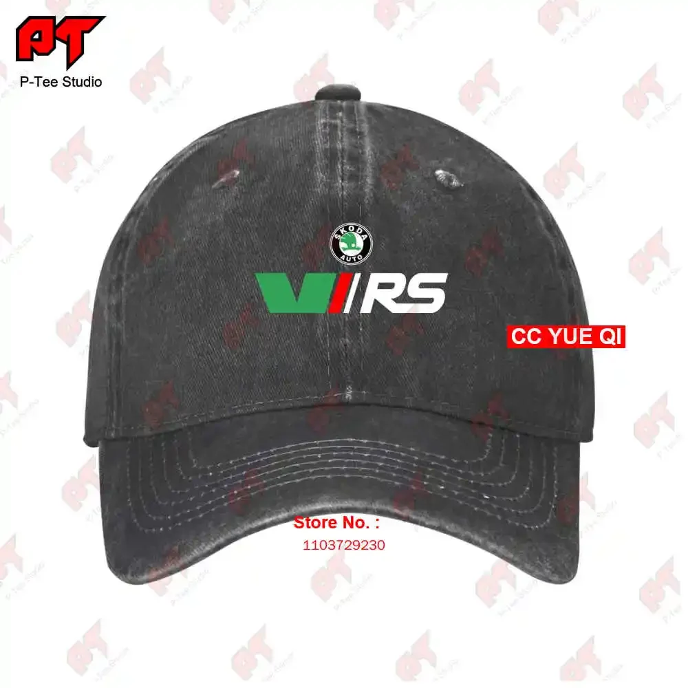 Skoda Rs Vrs Motorsport Graphicorrally Wrc Racing Baseball Caps Truck Cap PLM3