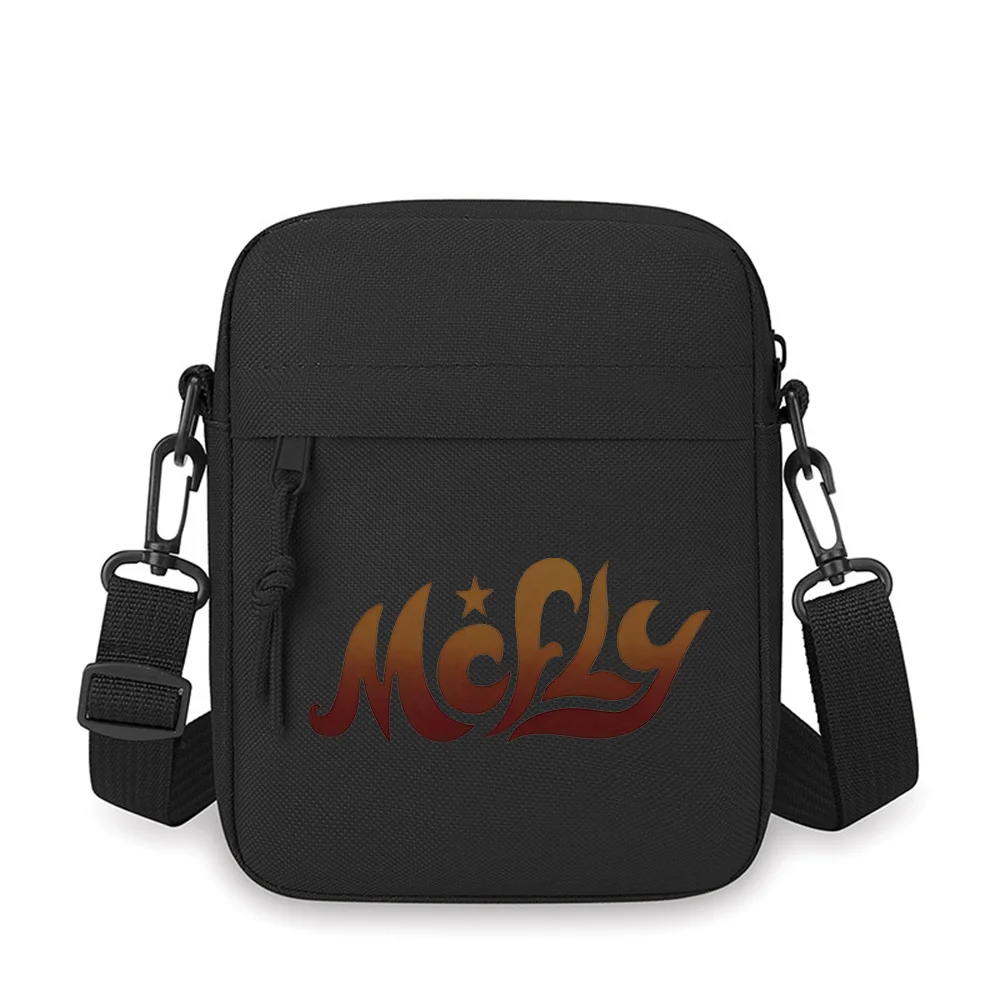 Band star shape style Men Crossbody Bag Single Shoulder Women Cartoon Anime Film Printing Design Unisex