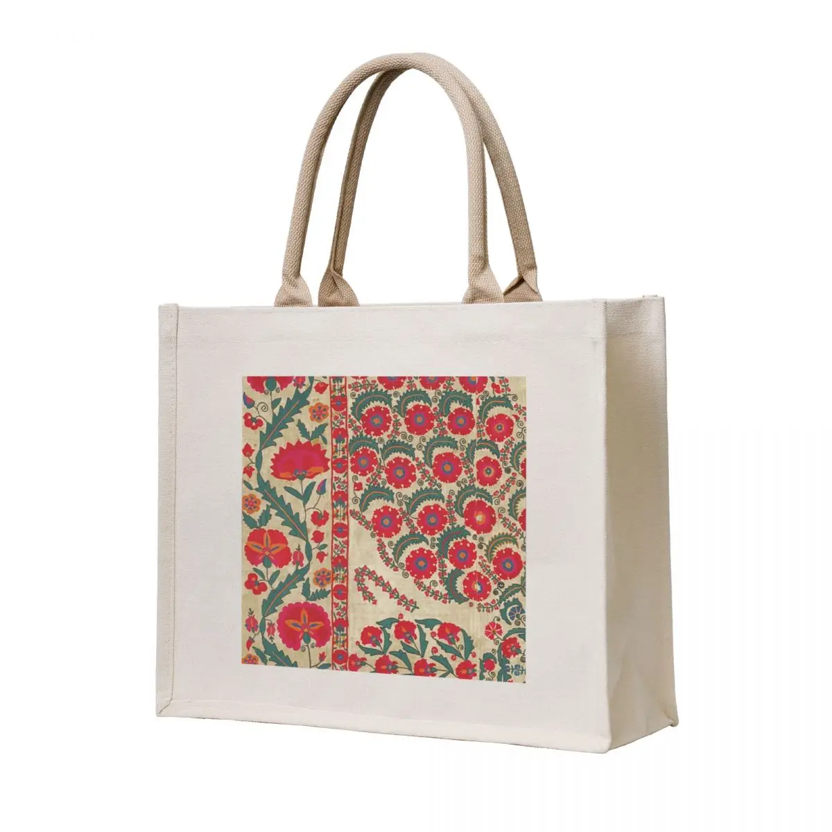 

Vintage Bohemian Suzani Tote Bag Portable shopping bag free delivery bags Women's shopper bag