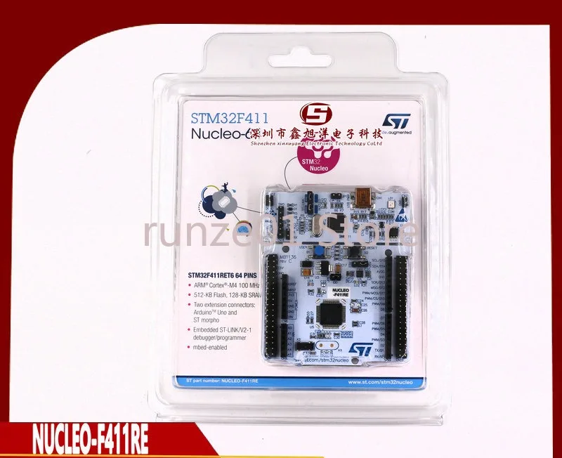 Off-the-shelf NUCLEO-F411RE STM32F411RET6 Development board Evaluation board supports Arduino