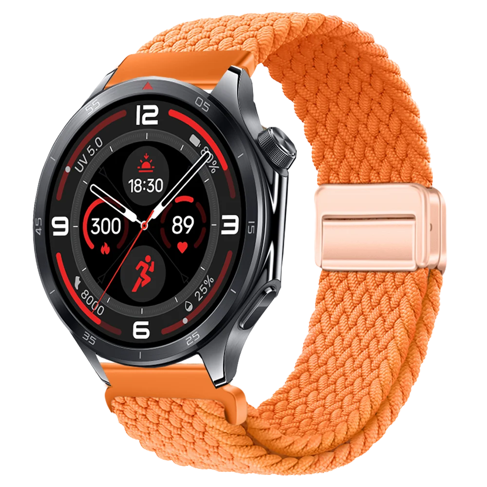 20mm 22mm Magnetic Braided Loop For Garmin Forerunner 245 255 265 645 970 570 965 745 158 55 Watchband Venu 2 3/Vivoactive 6 5 4