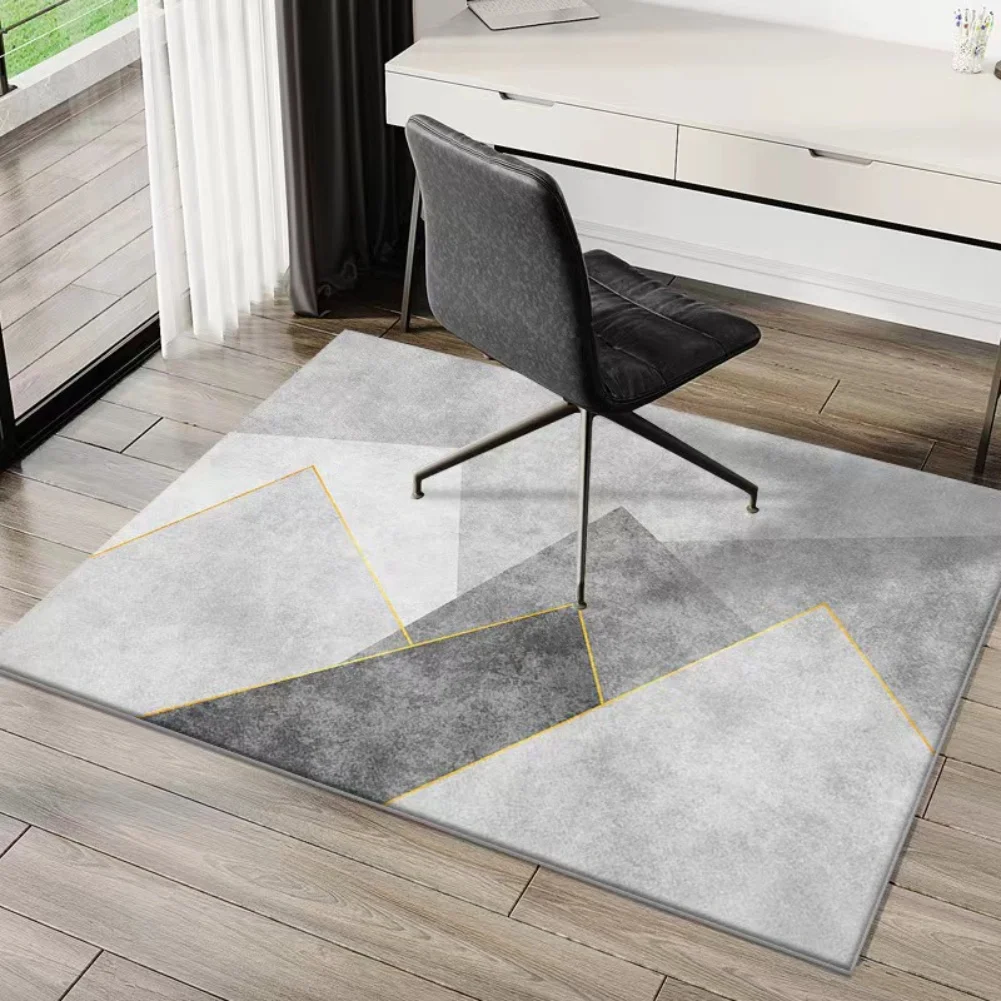 Non Slip Office Chair Mat for Hardwood and Low Pile Carpet 55x41 Inches Protects Floors and Allows Smooth Chair Movement